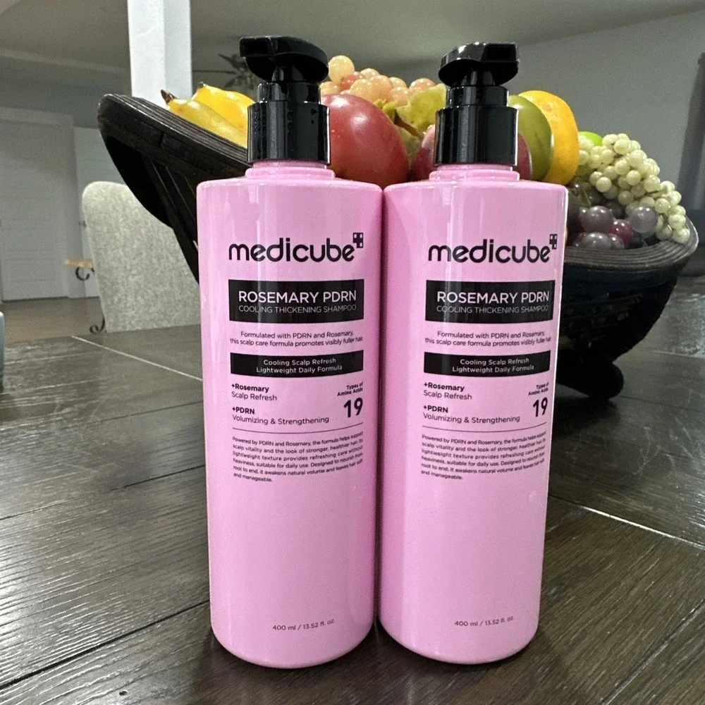 2- Medicube Rosemary PDRN Cooling Thickening Shampoo 400ml